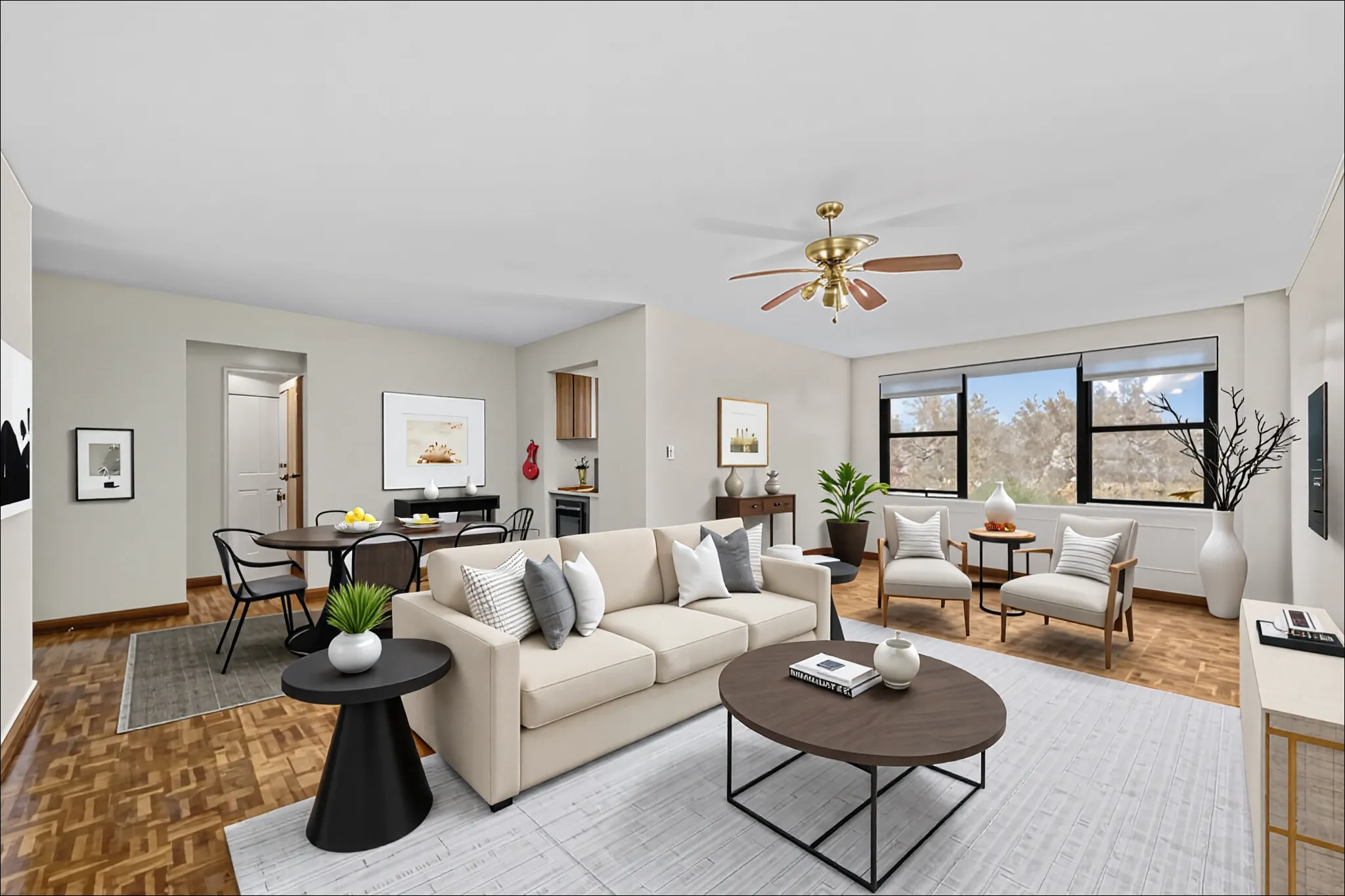 Apartment interior view 1