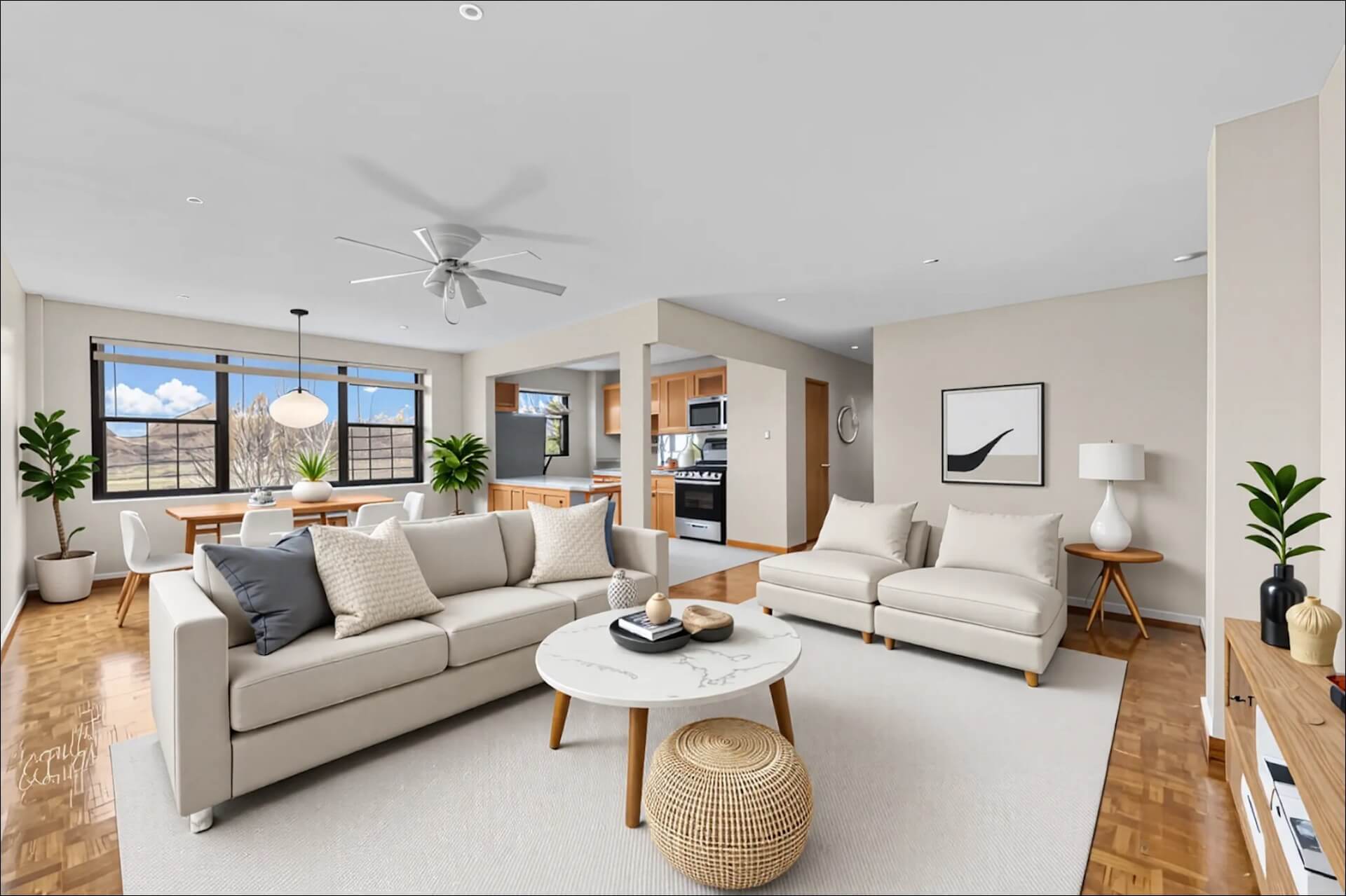 Luxury apartment interior in Jamaica Queens